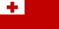 Drapeau des Tonga.