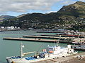 Lyttelton Port wharves.JPG