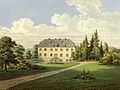 Le manoir de Westheim, en 1860, par Alexander Duncker