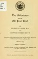 The Milestones and the Old Post Road by George W. Nash and Author:Hopper Striker Mott