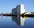 Silos du moulin de Toppila à Oulu.