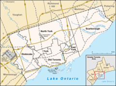 West Highland Creek is located in Toronto