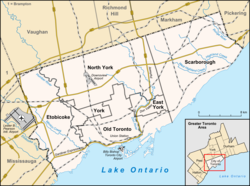 Oakridge, Toronto is located in Toronto