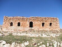 クルド人の伝統的な石造りの住宅