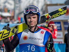 Witalij Kalinitschenko bei der Nordischen Ski-WM 2019 in Seefeld in Tirol