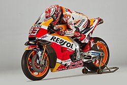 ▲ Логотип Moto Grand Prix ▼ Пример мотоцикла MotoGP