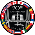 國際空間站20週年紀念標誌