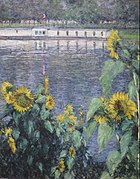 Tournesols au bord de la Seine, 1885-1886 Musée des Beaux-Arts de San Francisco.