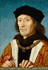 Henry VII, by Michel Sittow, 1505