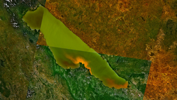 Satelliittikuva Rukwajärvestä