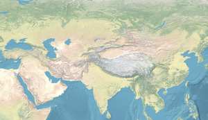 Satavahana dynasty is located in Continental Asia