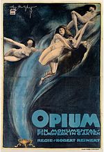 "Opium", filmaffisch, 1919