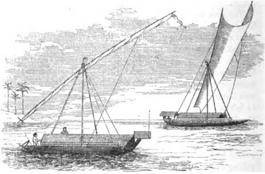 Paduakan (padewakang) dari Sulawesi, 1863