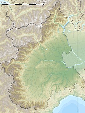 Chambeyron Massif is located in Piedmont