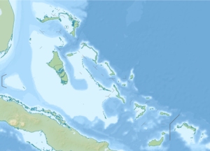 Ельютера. Карта розташування: Багамські Острови