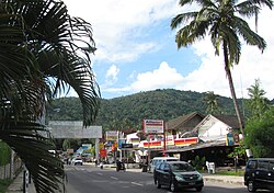 High Street of Senggigi, northern part