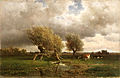 Cows under Trees (c. 1860). Willem Roelofs