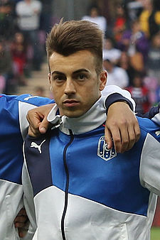 Stephan El Shaarawy i Italiens landslag 2015