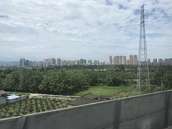 大邑县天际线（2019年8月）