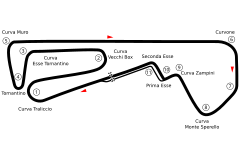 Tracciato di Autodromo dell'Umbria "Mario Umberto Borzacchini"