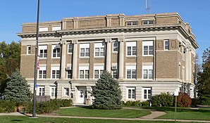 Das Burt County Courthouse in Tekamah.