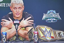 Cody Rhodes s titulem