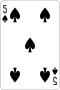 5 of spades