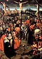 Hans Memling - Ołtarz Ukrzyżowania z katedry