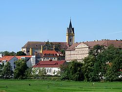 Skyline of Hluboká nad Vltavou