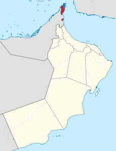 Governatorato di Musandam – Localizzazione