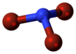 Nitrogen tribromide molecule