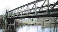 Pont métallique à Chantereine (1904).