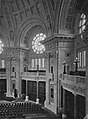 Vista de la sala de lectura de la cúpula alrededor de 1900