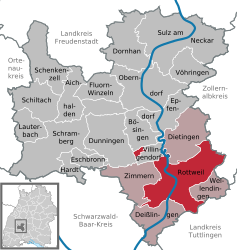 Rottweil – Mappa