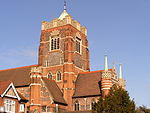 St John the Evangelist, Palmers Green, with Parish Room