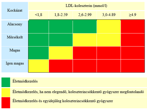 A koleszterin és a szív- érrendszeri kockázat közötti kapcsolat