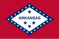 Drapeau de l'Arkansas