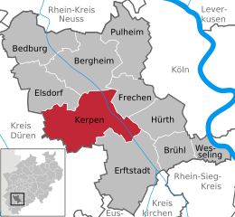 Kerpen – Mappa