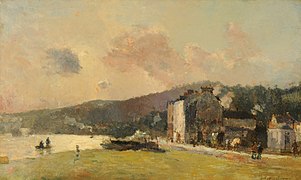 Albert Lebourg : La Seine à Croisset, près de Rouen (Musée national des Beaux-Arts (Argentine))