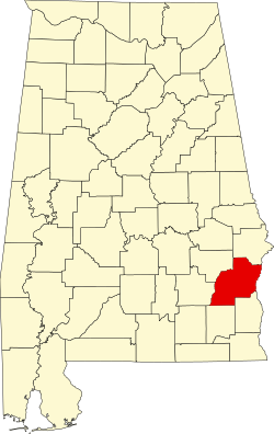 Koartn vo Barbour County innahoib vo Alabama