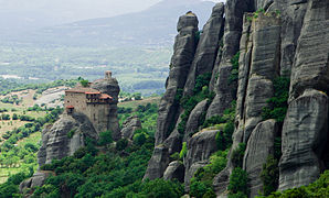 Monasterio en Meteora, Grecia.