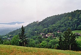 Le Crêt and Champollier seen from Chapeiry