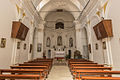 Interior of Church of the Retreat or Santa Maria degli Angeli