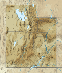 Castle Rock is located in Utah