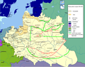 1654-1667 war map (missing years and such on the arrows)