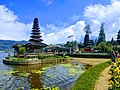 Image 68Beratan Lake and Temple in Bali, a popular image often featured to promote Indonesian tourism (from Tourism in Indonesia)