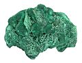 Baryte, Malachite