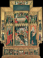 Retable de l'épiphanie MNAC