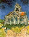 Kirken ved Auvers av Vincent van Gogh