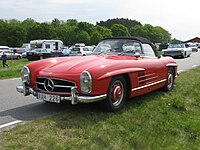 Mercedes Benz 300 SL Roadster rättikatolla (1957-1963)